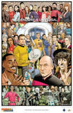 SOLD OUT-Star Trek & Doctor Who-Friendship is Universal Print